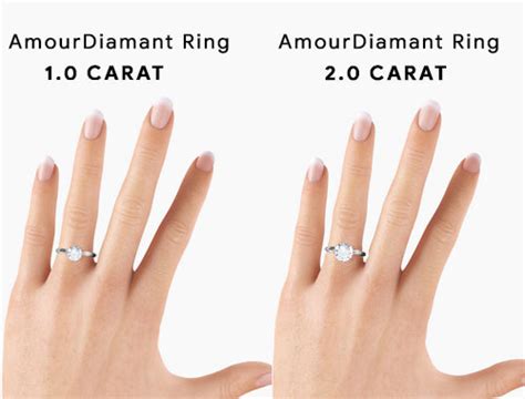 1 Carat Or 2 Carats Which Diamond Is Right For You Amóurdiamant™