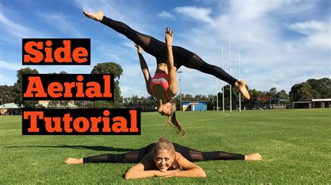 Twin Life Swap How To Do An Aerial No Handed Cartwheel For Beginners The Rybka Twins