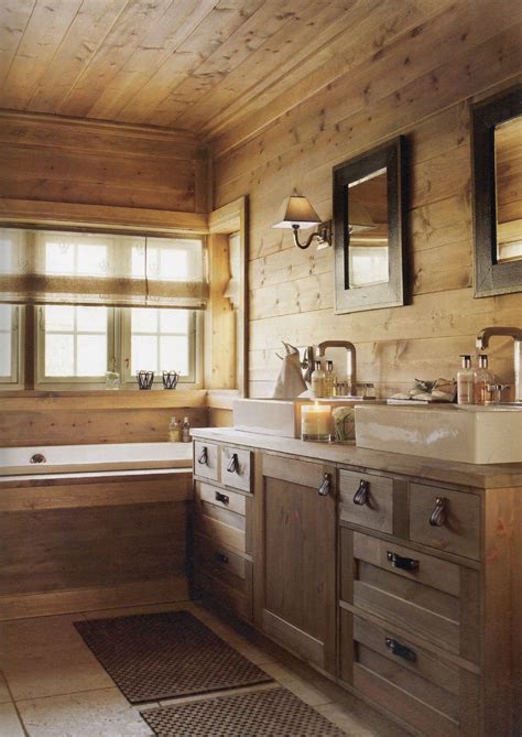 Do you think cabin bathroom ideas seems nice? Modern cabin bath | Lake House bathroom | Pinterest ...