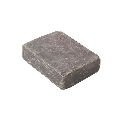 Barkman 8 Inch X 6 Inch Roman Paver In Charcoal The Home Depot Canada