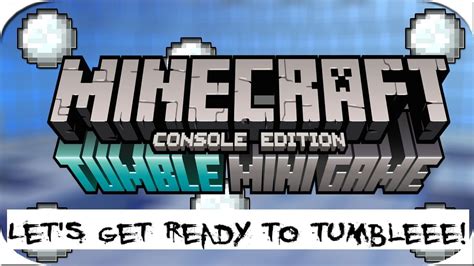 Minecraft Xbox One Tumble Minigame Update Youtube
