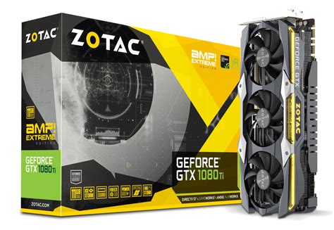 Zotac Geforce Gtx 1080 Ti Amp Extreme Zotac