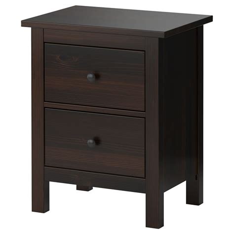 On sale for $648.00 original price $720.00 $ 648.00 $720.00. HEMNES 2-drawer chest - black-brown 21 1/4x26 " (med ...