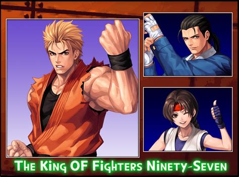 Yuri Sakazaki Ryou Sakazaki And Robert Garcia The King Of Fighters