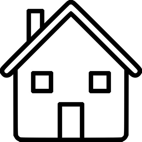 House Svg Png Icon Free Download 543754 Onlinewebfontscom