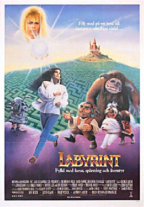 Labyrinth Original 1986 Swedish B1 Movie Poster Posteritati Movie Poster Gallery