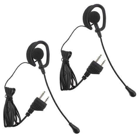 Tenq Earshaped Earhook Headset With Rod Mic For 2 Way Radio Midland