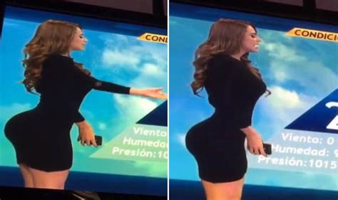 Yanet Garcia Worlds Sexiest Weather Girl Shows Off Bubble Butt In Sexiezpix Web Porn
