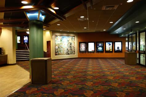 Inside Movie Theater Lobby