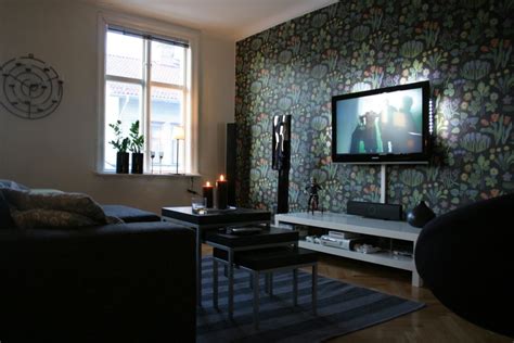 30 Living Room Design Ideas With Tv Set On Wall