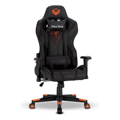 Silla Gamer Escritorio Meetion E Sport Chr Reclinable Negra Hardware