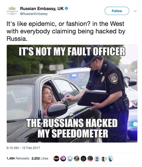 10 times official russian government accounts have trolled the us and uk on twitter american