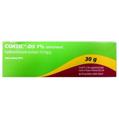 Buy Cortic DS Ointment 1% 30g Online | Pharmacy Direct