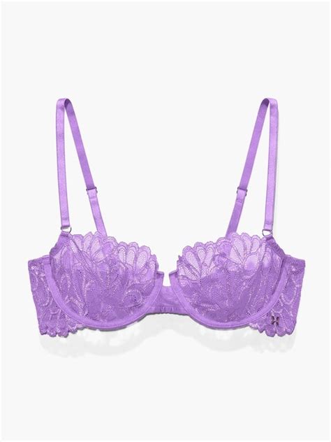Savage Not Sorry Unlined Lace Balconette Bra In Purple Savage X Fenty