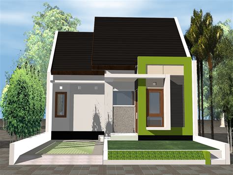 Desain tipe rumah minimalis semakin berubah seiring berjalannya waktu. Contoh gambar desain rumah minimalis type 45 1 dan 2 ...