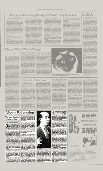 About Education The New York Times
