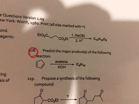 Oneclass Predict The Major Product S Of The Following Reaction