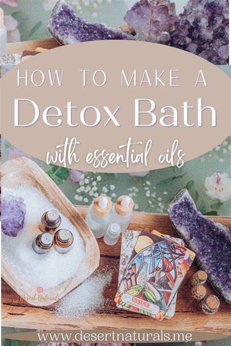 Detox Bath Recipe With Essential Oils