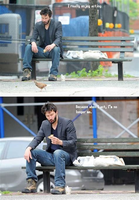 Keanu Reeves Sad