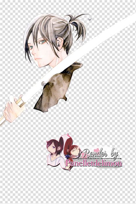 Render Noragami Yato Female Character Drawing Transparent Background