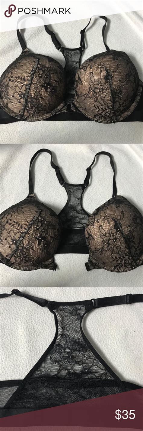 Victorias Secret 36a Bombshell Pushup Bra Push Up Bra Bra Push Up