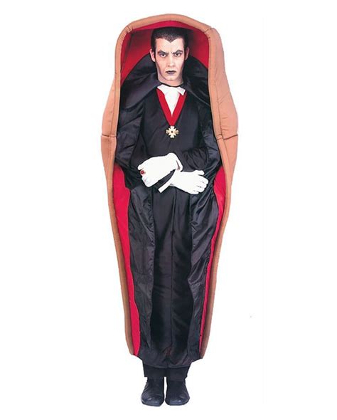 Vampire In Coffin Costume Order For Halloween Horror