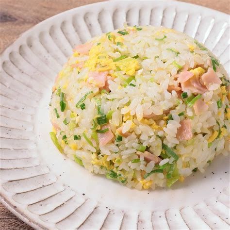 ハムとねぎの簡単チャーハン 作り方・レシピ