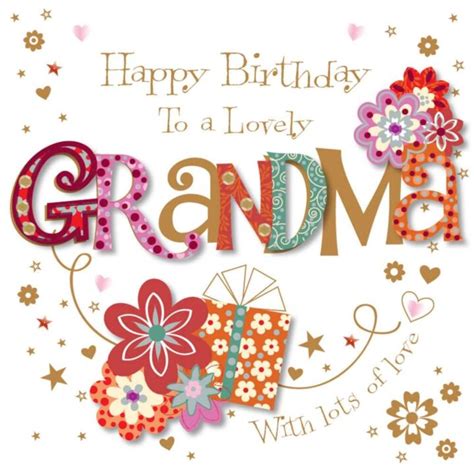 40 Special Grandmother Birthday Wishes And Greetings Picsmine