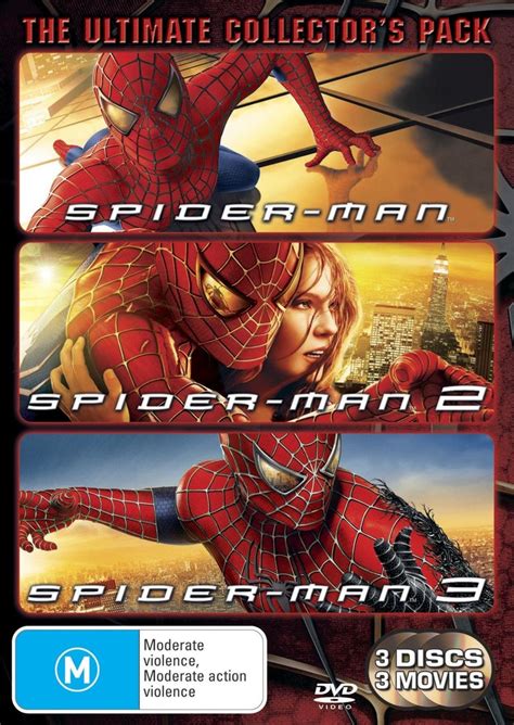 The Spider Man Dvd Trilogy Dvd Buy Now At Mighty Ape Australia