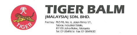 In addition, by reinventing both inner and outer beauty sd biotechnologies will spread our unique vision across the world. Tiger Balm (Malaysia) Sdn Bhd Jobs and Careers, Reviews