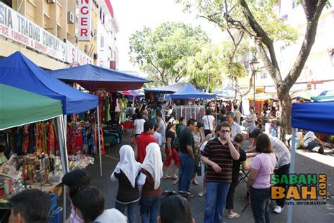 Find hotels near gaya street (sunday market), malaysia online. Gaya Street Sunday Market - SabahBah.com