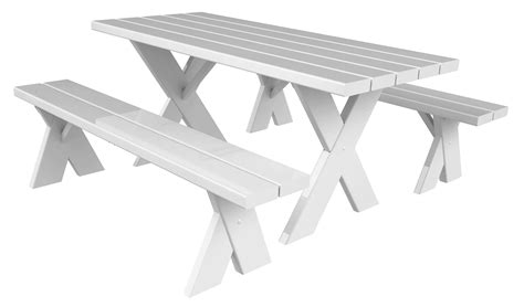 High Quality Vinyl Picnic Tables Superior Plactic Products