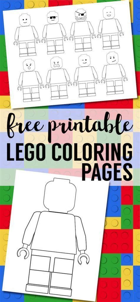 A few of our favorite minifigure lego products to coordinate: Free Printable Lego Coloring Pages | Lego coloring pages ...