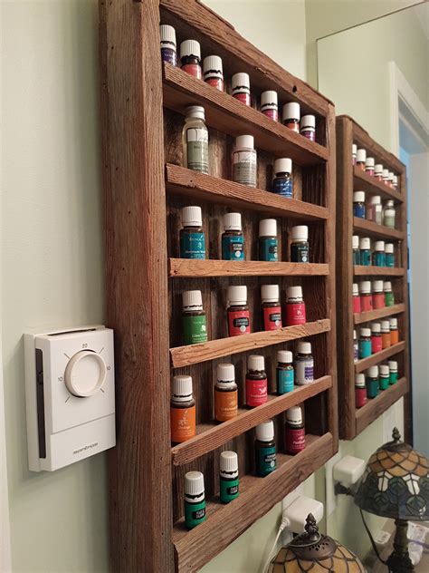 Add to wish list add to compare. Essential Oils wall display, side angle. | Essential oils ...