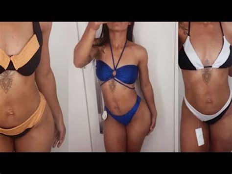 Provando Biqu Nis Na Renner E Riachuelo Try On Haul Bikinis Youtube