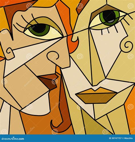 Two Faces Abstract Royalty Free Stock Photography Image 30747757