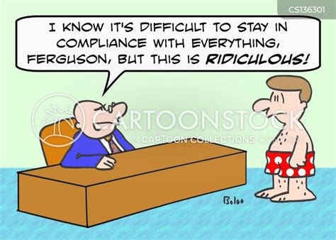Compliance Cartoons And Comics Funny Pictures From Cartoonstock