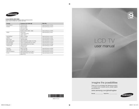 Samsung Tv Owners Manual