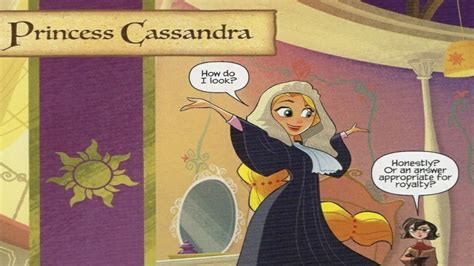 Princess Cassandra Part 1 Tangled The Series Comic Dub Youtube