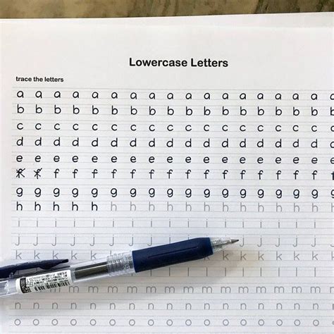 These templates are suitable for use in the classroom or at home by individual students and hobbyists who enjoy writing music notes. Printable Handwriting Worksheets-5 Pages (Letters, Words ...