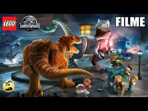 LEGO Jurassic World O FILME O Mundo Dos Dinossauros DUBLADO Caraca