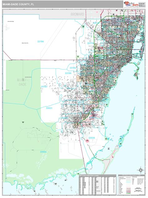 Miami Dade And Broward County Map