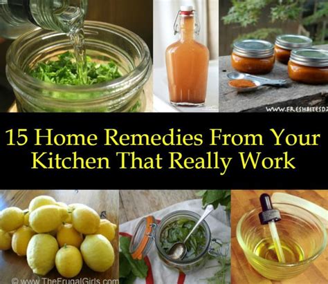 15 Home Remedies From Your Kitchen That Really Work Homemade Remedies