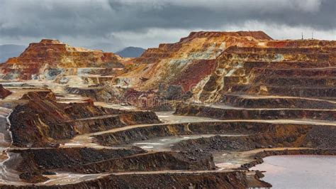 Rio Tinto Colorful Copper Mine Stock Photo Image Of Earth Ecology