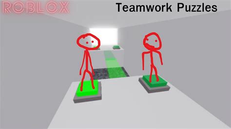 Roblox Teamwork Puzzles Viewha YouTube