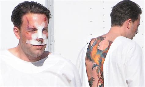 Ben Affleck Tattoo Ben Affleck Hits Back At Phoenix Tattoo Critics