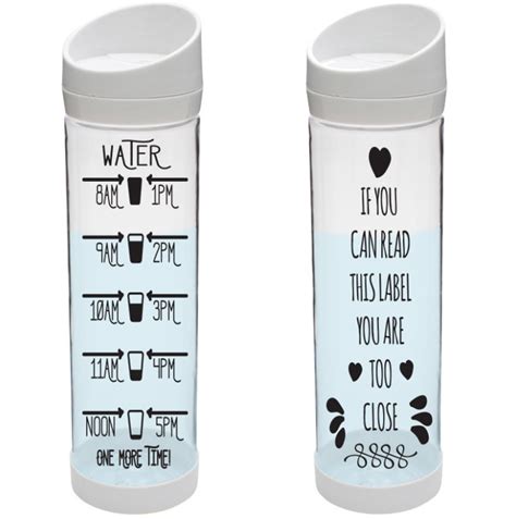 Water Bottle Motivation Cut File Svg Eps Dxf Png Included Etsy