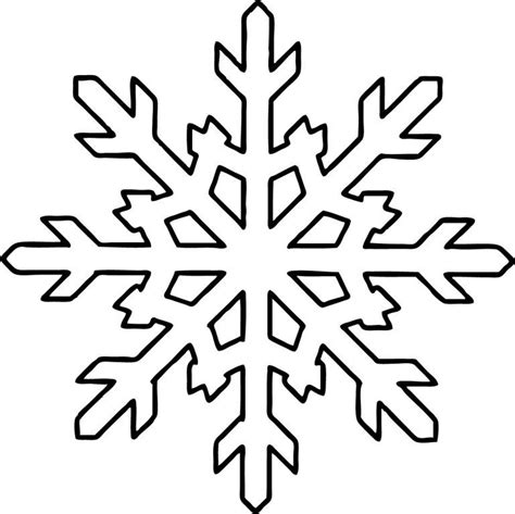 Snowflakes are formed in the sky when water vapor reaches high altitude and freezes due to the cold temperature. Free Printable Snowflake Coloring Pages For Kids ...