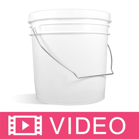Opening One Gallon Buckets Video Wholesale Supplies Plus