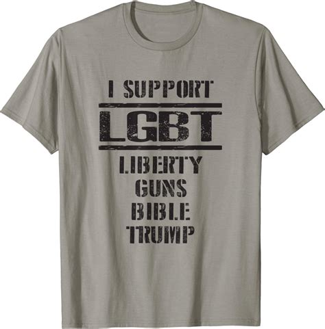 liberty guns bible and trump supporters 2nd amendment shirt t shirt uk fashion